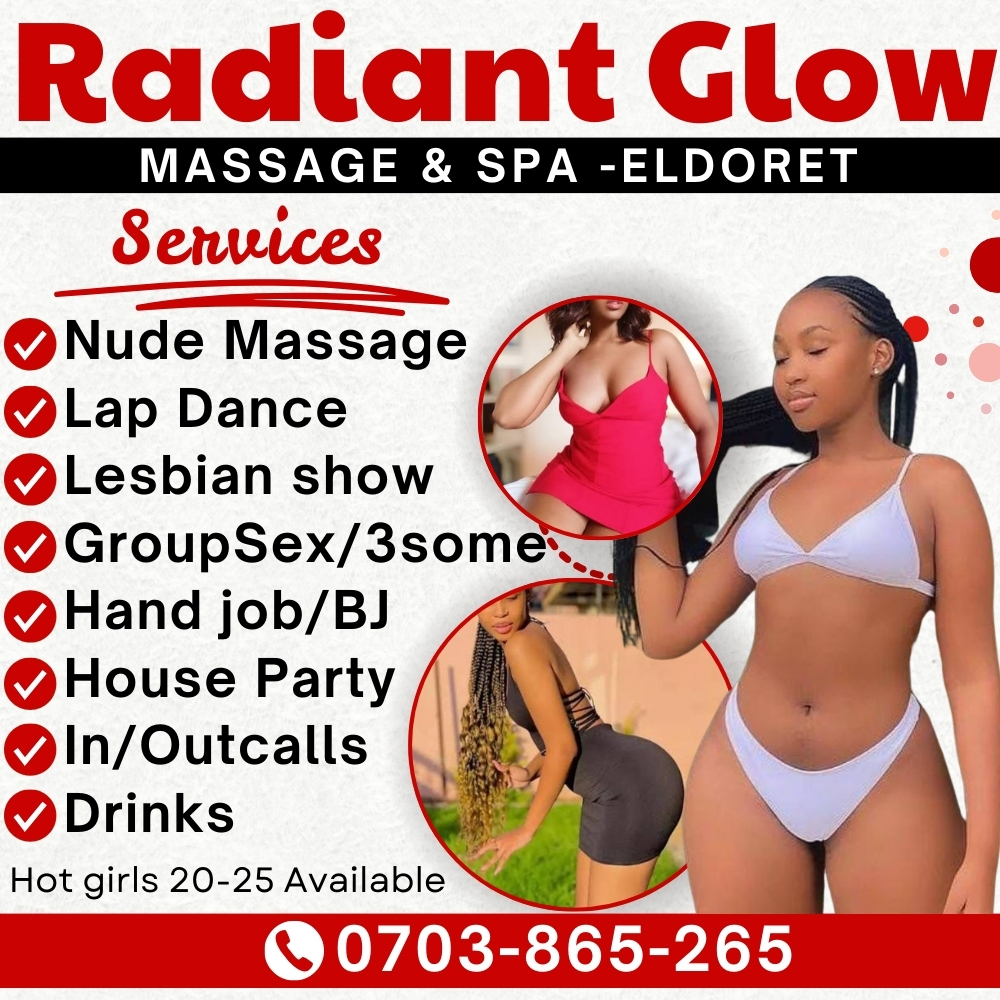 Hot Eldoret Escort girls for massage and erotic services