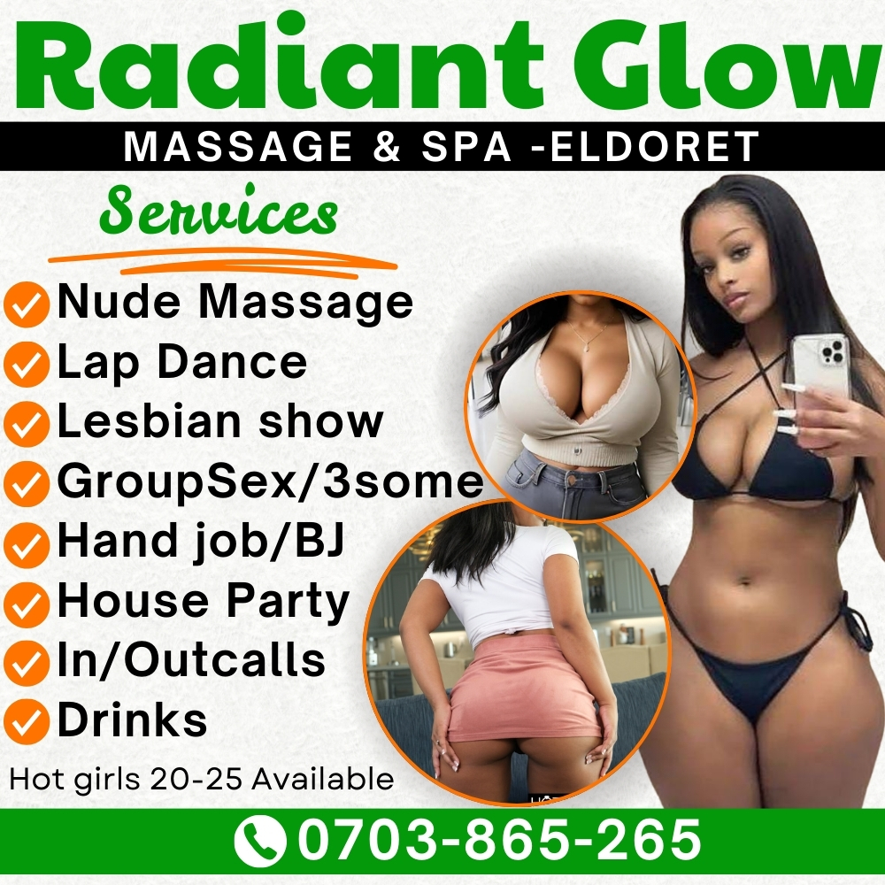 Hot Eldoret Escort for massage and erotic services